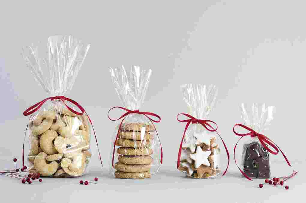 Weitere Ansicht: Folia Bio Zellglasbeutel M "Weihnachten", 115x190mm, 10 Stück