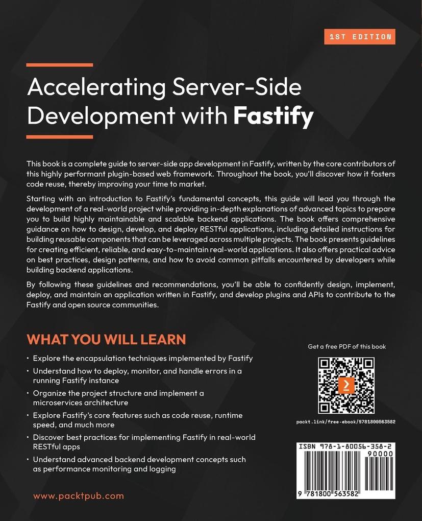 Weitere Ansicht: Accelerating Server-Side Development with Fastify | Manuel Spigolon, Maksim Sinik, Matteo Collina