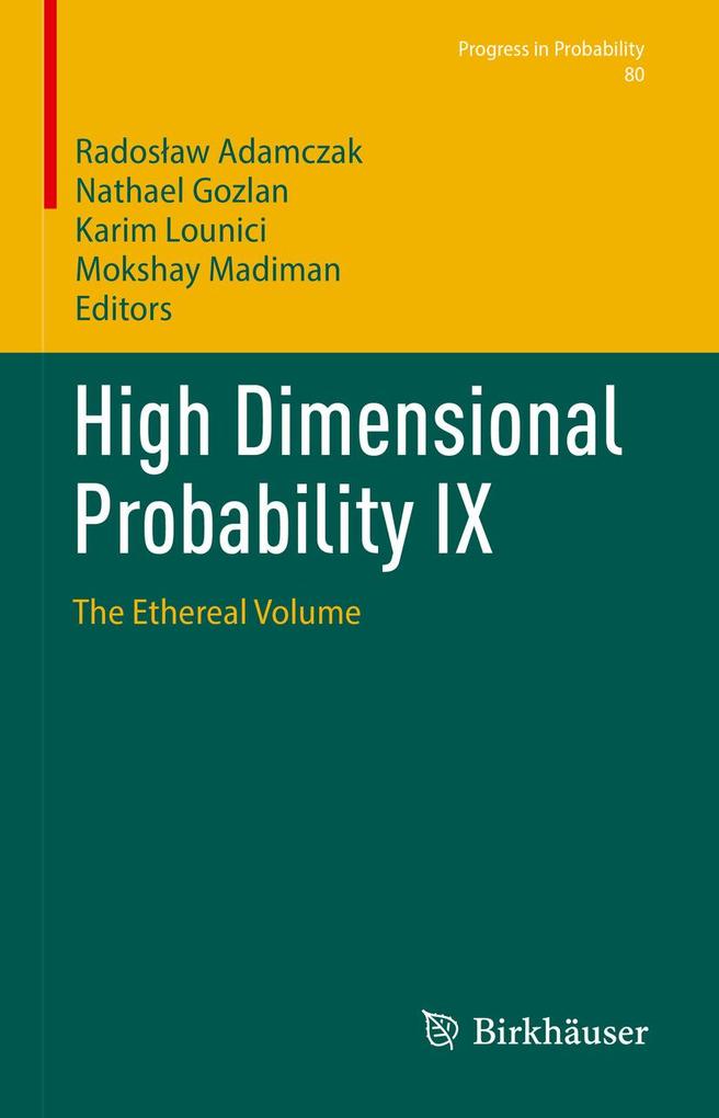 Produktbild: High Dimensional Probability IX