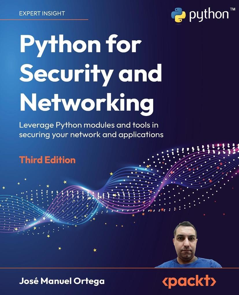Produktbild: Python for Security and Networking - Third Edition | José Manuel Ortega