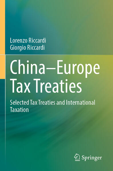 Produktbild: China-Europe Tax Treaties | Lorenzo Riccardi, Giorgio Riccardi
