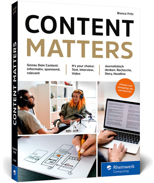 Produktbild: Content matters | Bianca Fritz