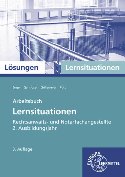 Produktbild: Lösungen zu 72085 Lernsituationen ReNo, 2. Ausbildungsjahr | Günter Engel, Joachim Gansloser, Sandra Grillemeier, Elvira Pott, Birgit Kurrle