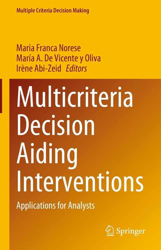 Produktbild: Multicriteria Decision Aiding Interventions
