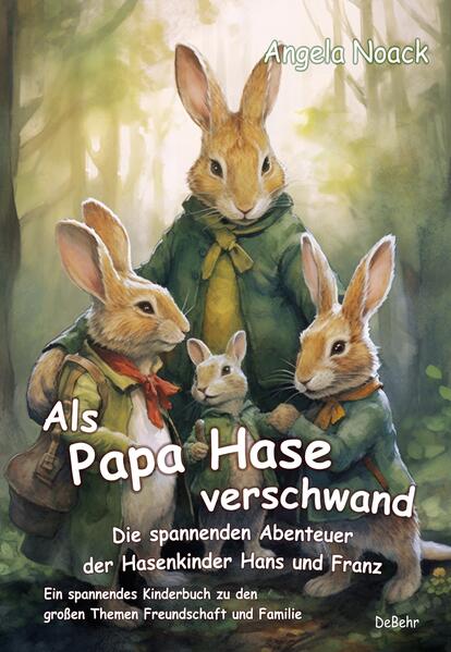 Produktbild: Als Papa Hase verschwand - Die spannenden Abenteuer der Hasenkinder Hans und Franz - Ein spannendes | Angela Noack