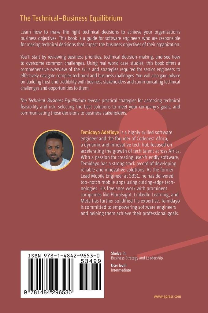 Weitere Ansicht: The Technical-Business Equilibrium | Temidayo Adefioye