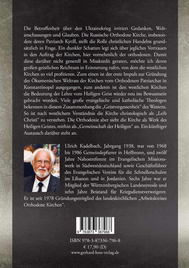 Weitere Ansicht: Orthodoxie und Ukrainekrieg | Ulrich Kadelbach