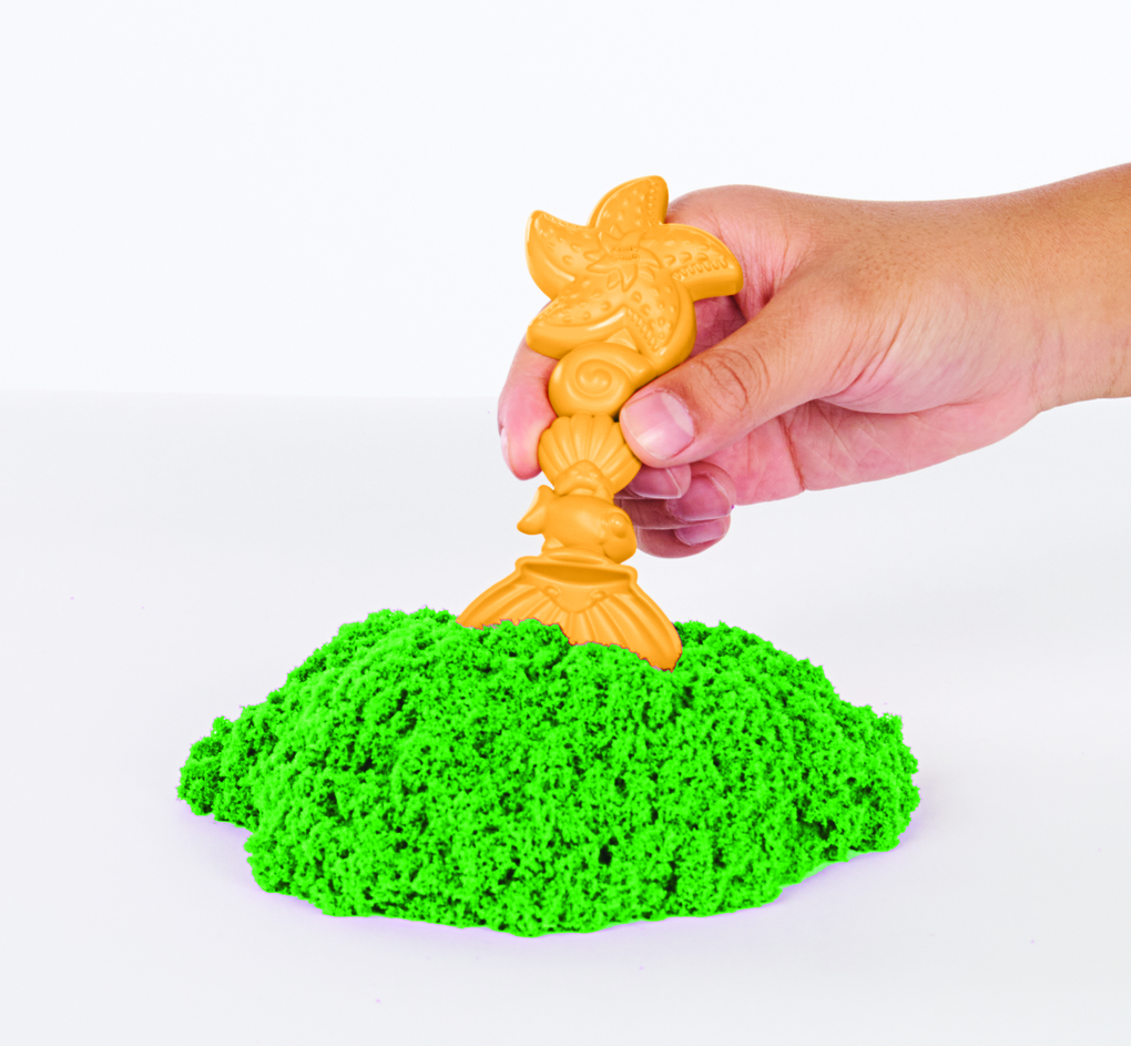 Weitere Ansicht: Spin Master - Kinetic Sand - Sand Box Set Grün (454g)