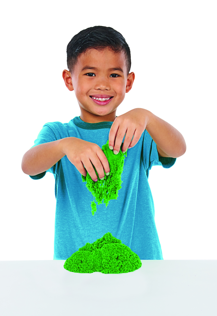 Weitere Ansicht: Spin Master - Kinetic Sand - Sand Box Set Grün (454g)