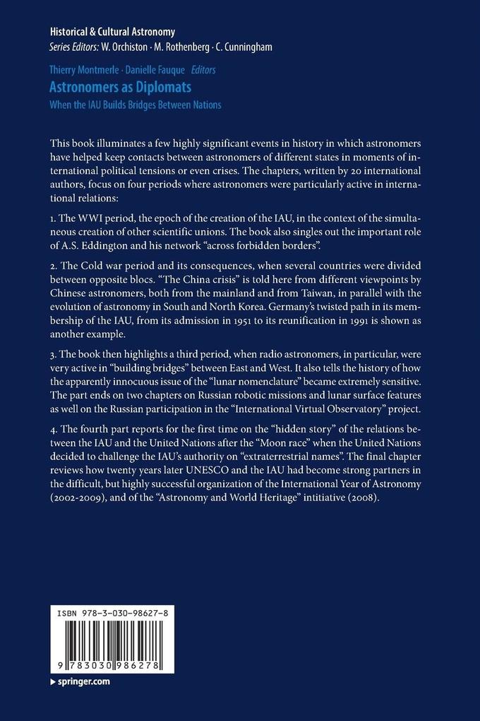 Weitere Ansicht: Astronomers as Diplomats