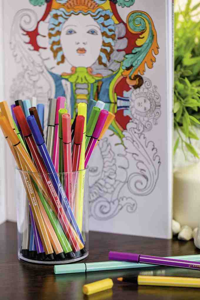 Weitere Ansicht: STABILO Filzstift Premium-Filzstift Pen 68, 20er Set