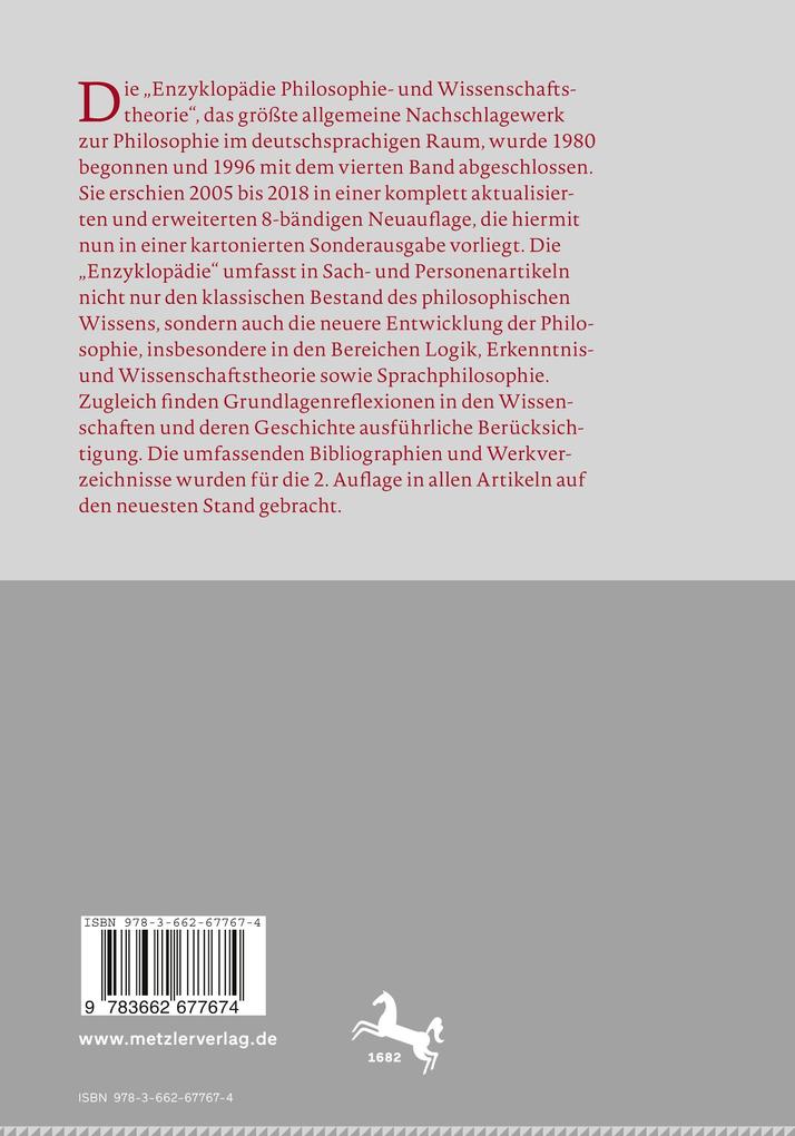 Weitere Ansicht: Enzyklopädie Philosophie und Wissenschaftstheorie