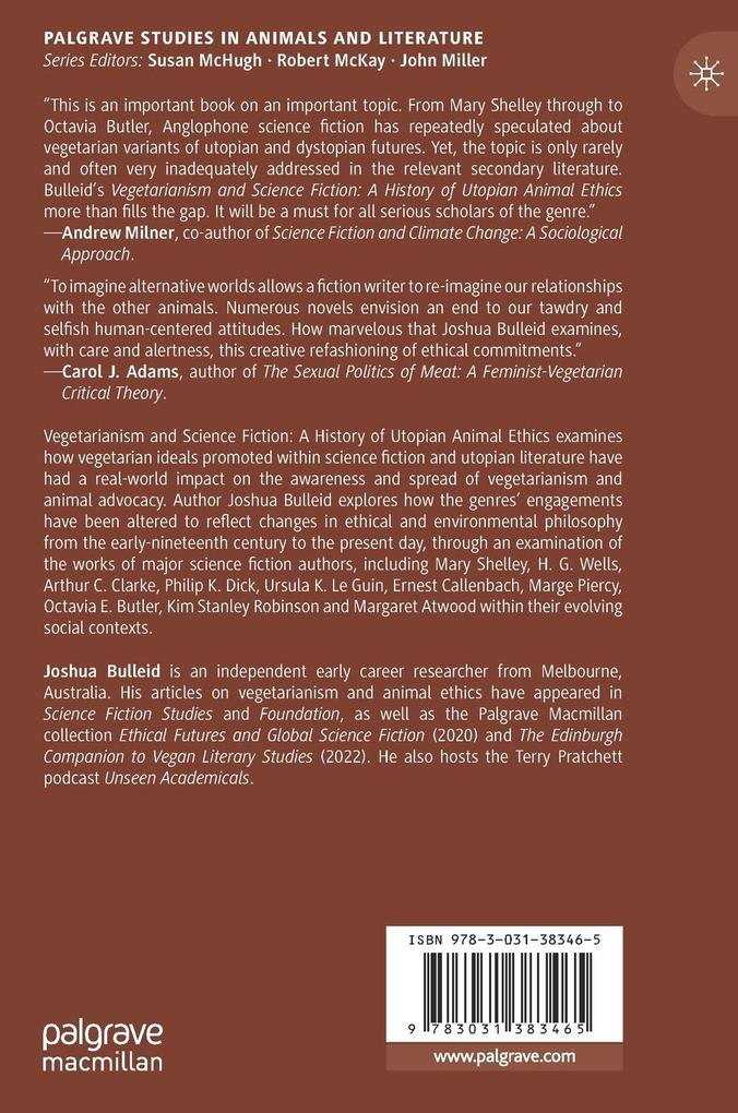 Weitere Ansicht: Vegetarianism and Science Fiction | Joshua Bulleid