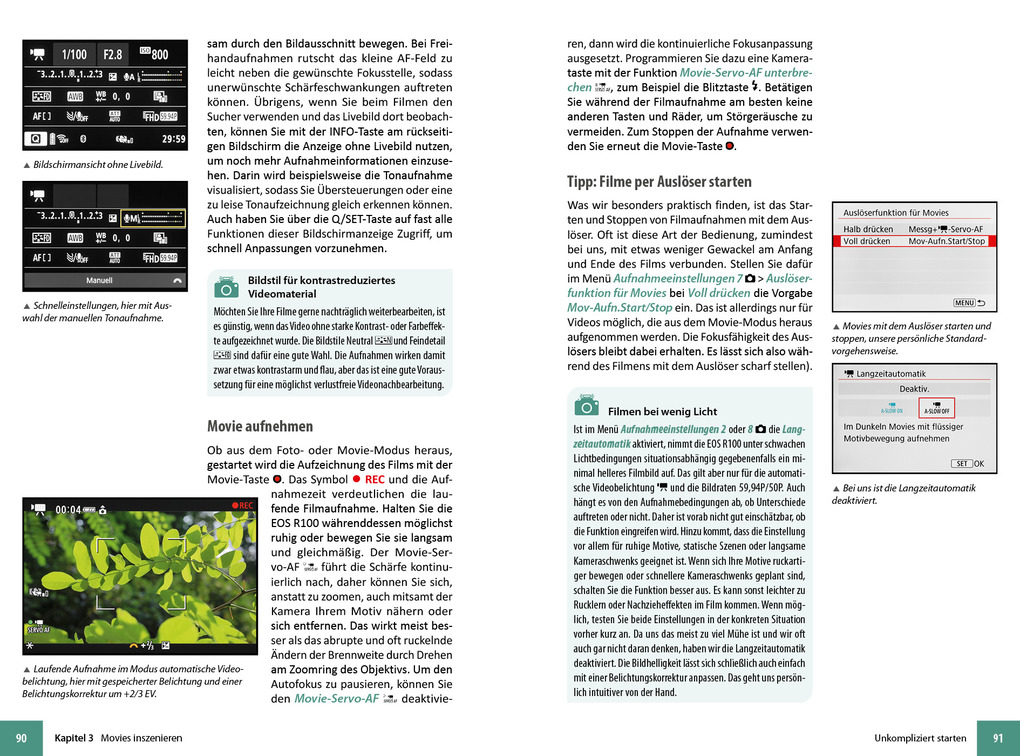 Weitere Ansicht: Canon EOS R100: Das umfangreiche Praxisbuch zu Ihrer Kamera | Dr. Kyra Sänger, Dr. Christian Sänger, Kyra Sänger