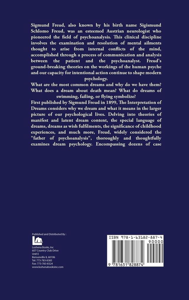 Weitere Ansicht: The Interpretation of Dreams | Sigmund Freud