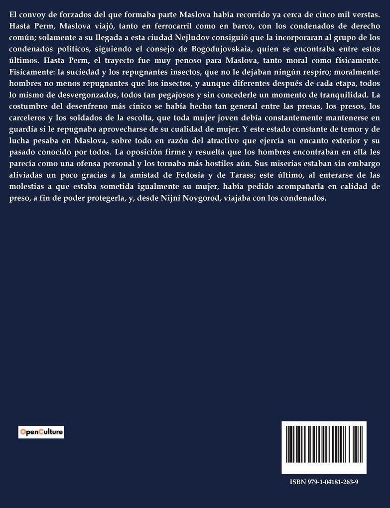 Weitere Ansicht: Resurrección | Léon Tolstoï