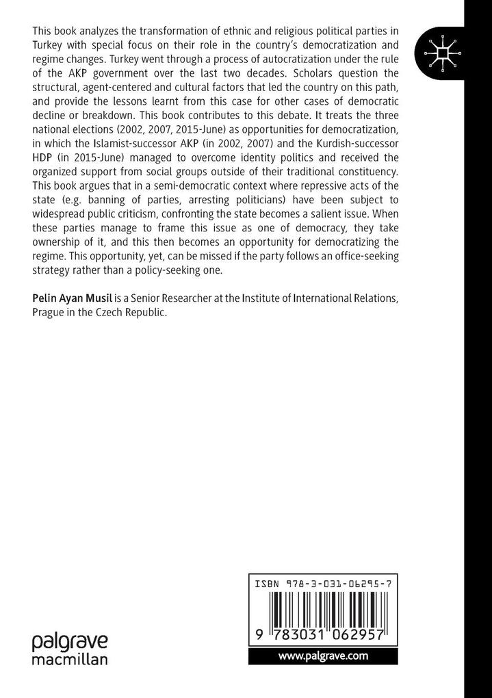 Weitere Ansicht: The Transformation of Kurdish and Islamist Parties in Turkey | Pelin Ayan Musil