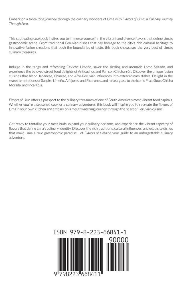 Weitere Ansicht: Flavors of Lima | Clock Street Books