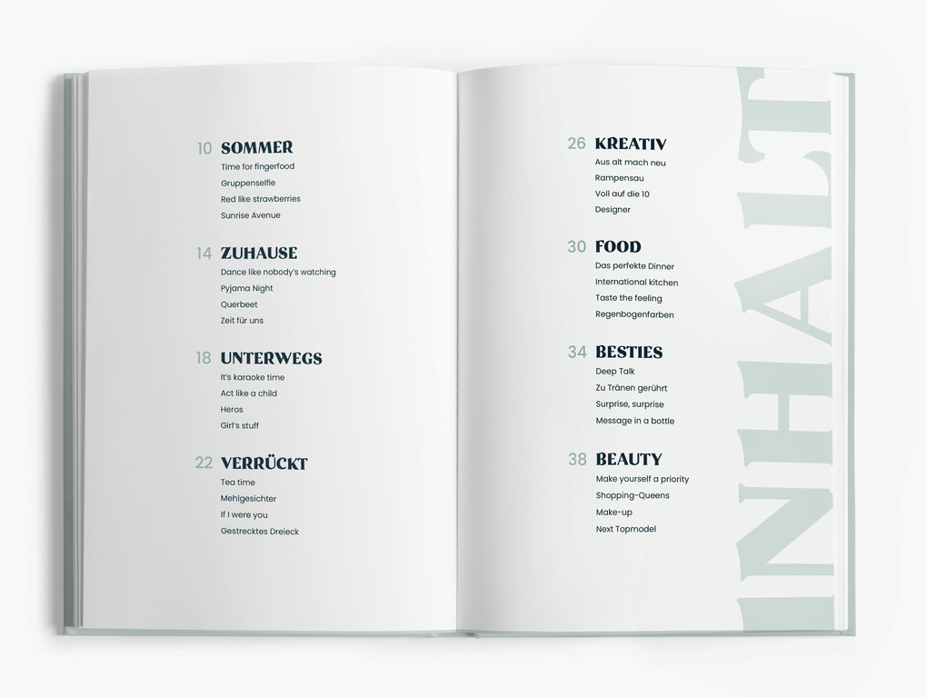 Weitere Ansicht: Memories2Make® Challengebuch für Freundinnen | Memories2Make GmbH