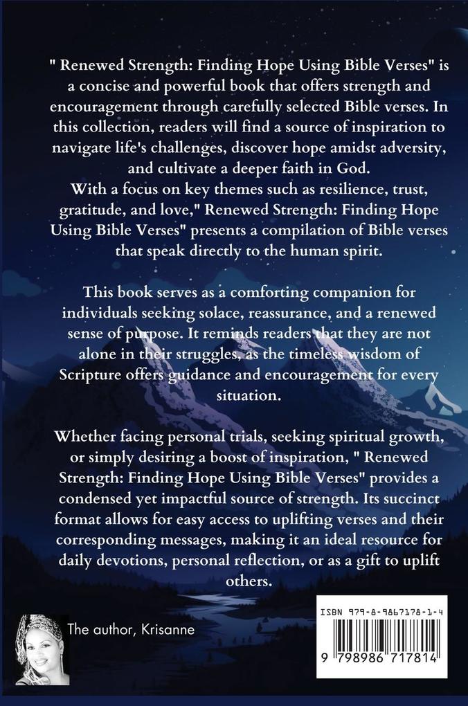 Weitere Ansicht: Renewed Strength Finding Hope Using Bible Verses | Krisanne Simmons