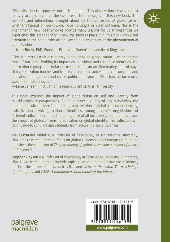 Weitere Ansicht: Globalized Identities