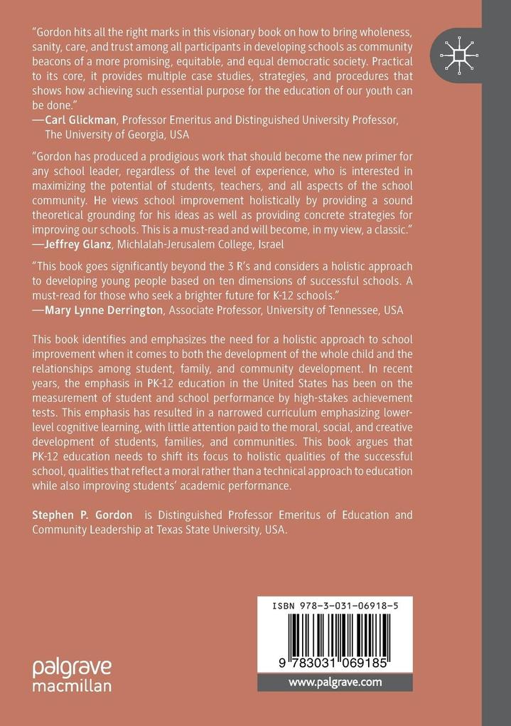 Weitere Ansicht: Developing Successful Schools | Stephen P. Gordon