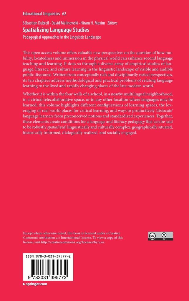 Weitere Ansicht: Spatializing Language Studies