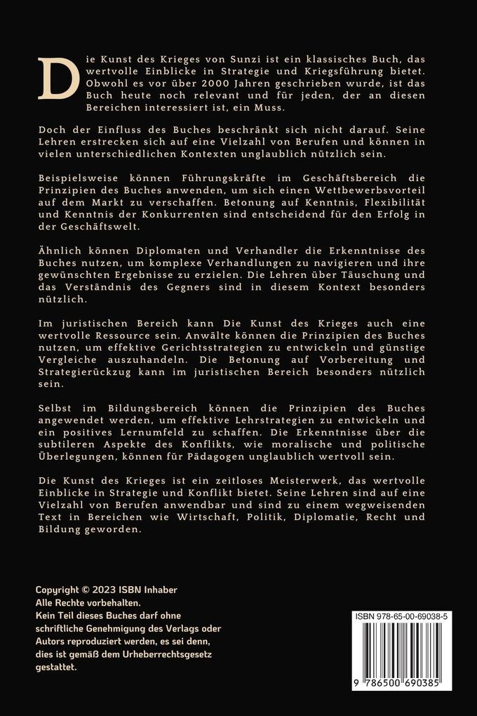 Weitere Ansicht: Die Kunst des Krieges | Sun Tzu