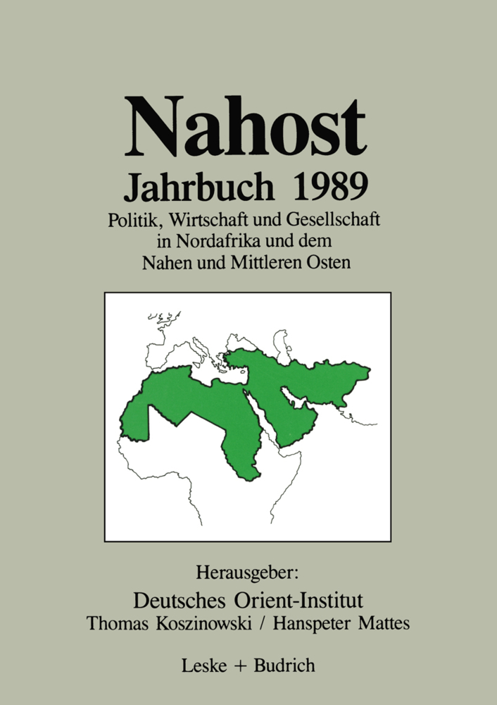 Produktbild: Nahost Jahrbuch 1989 | Thomas Koszinowski, Hanspeter Mattes