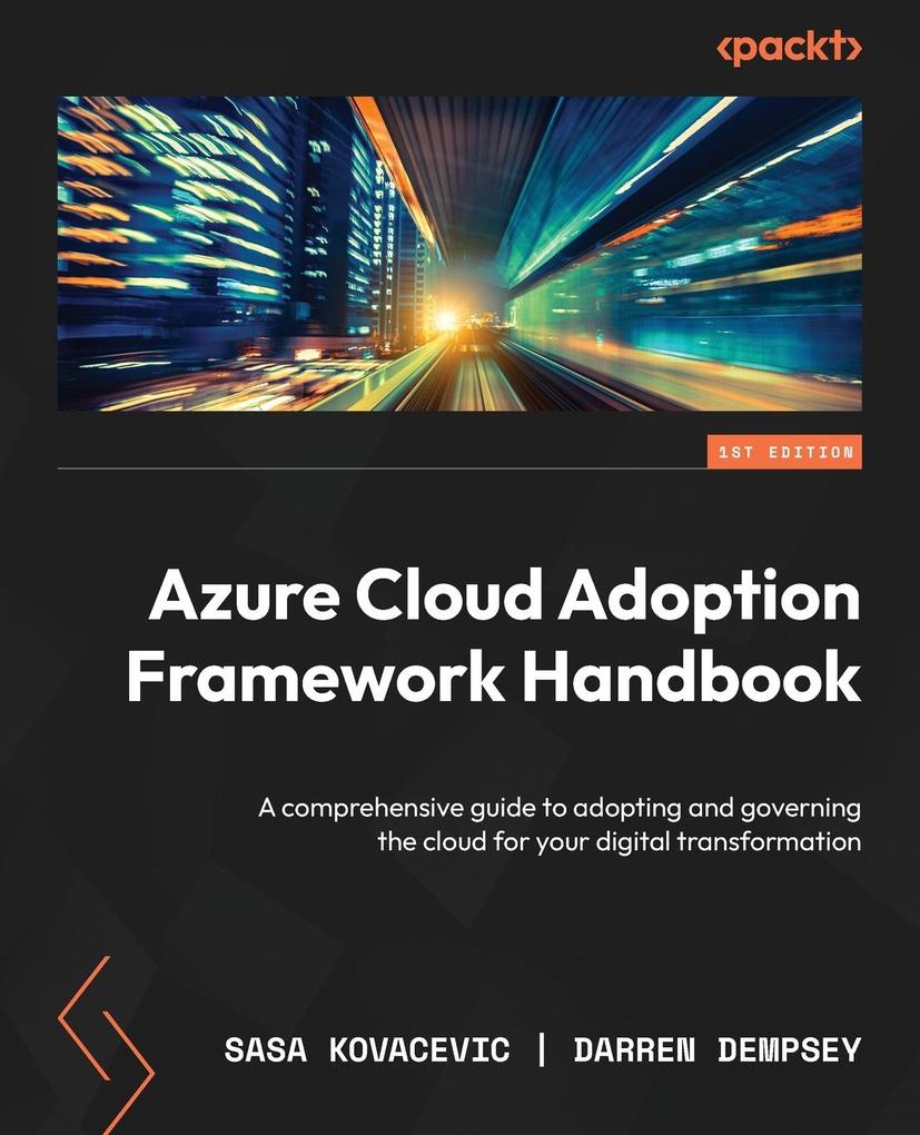 Produktbild: Azure Cloud Adoption Framework Handbook | Sasa Kovacevic, Darren Dempsey