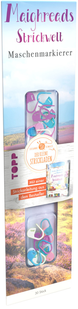 Produktbild: Der kleine Strickladen - Maighreads Maschenmarkierer. Mit Strickanleitung für eine Mütze und Handstulpen | Susanne Oswald