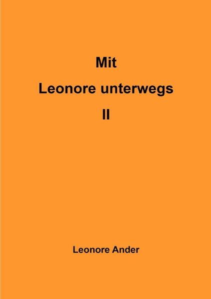 Produktbild: Mit Leonore unterwegs II | Leonore Ander