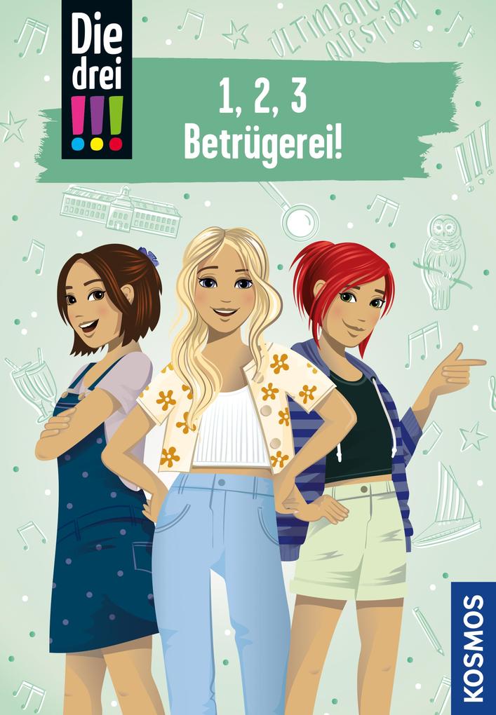 Produktbild: Die drei !!!, 1, 2, 3 - Betrügerei! (drei Ausrufezeichen) | Maja von Vogel, Petra Steckelmann