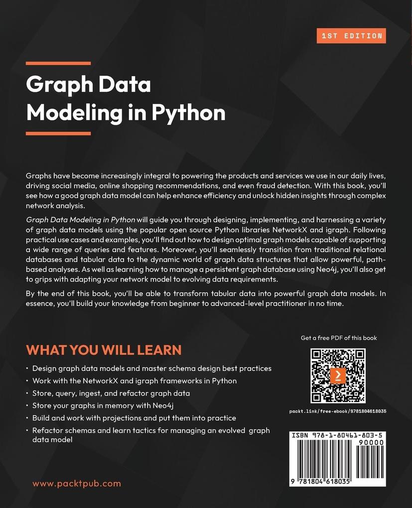 Weitere Ansicht: Graph Data Modeling in Python | Gary Hutson, Matt Jackson
