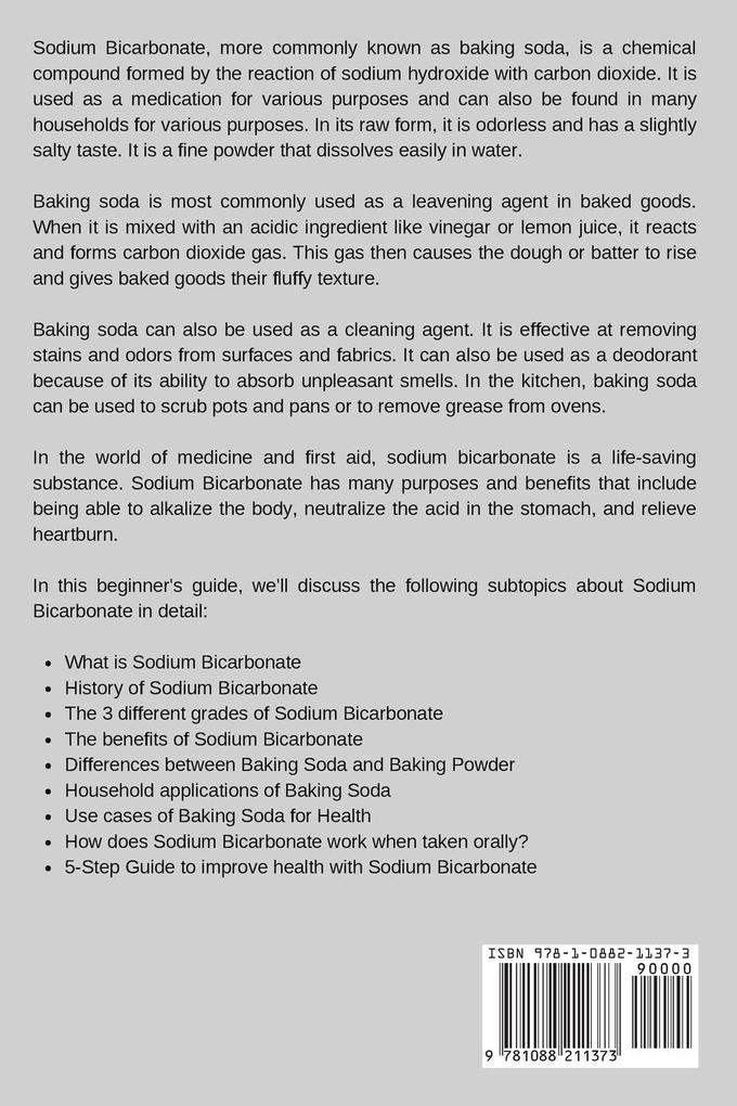 Weitere Ansicht: Sodium Bicarbonate | Mary Golanna