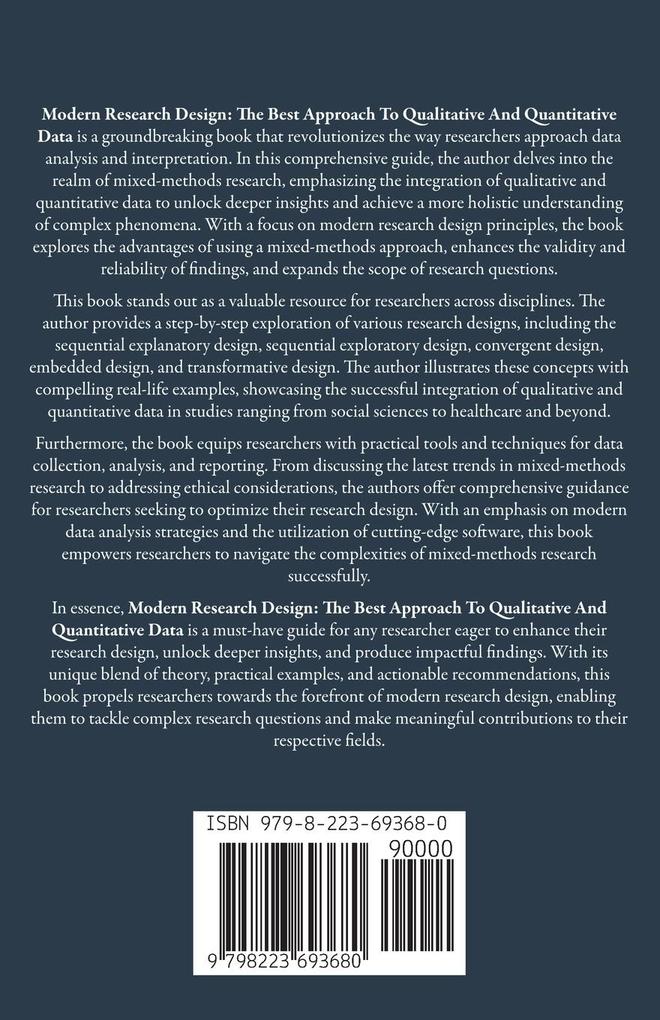 Weitere Ansicht: Modern Research Design | Frank Albert