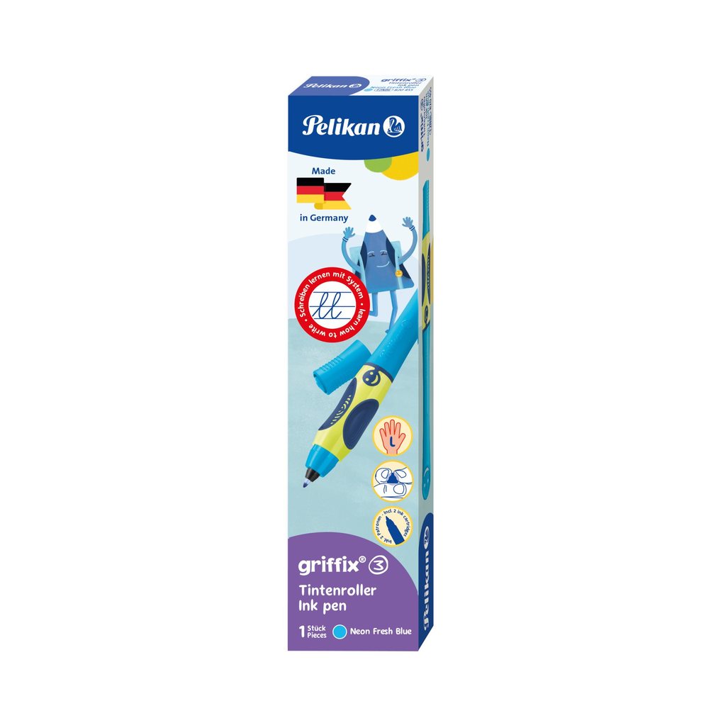 Weitere Ansicht: Pelikan Tintenschreiber griffix® für Linkshänder, Neon Fresh Blue