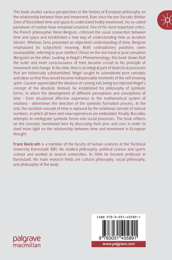 Weitere Ansicht: Time, Duration and Change | Franz Bockrath