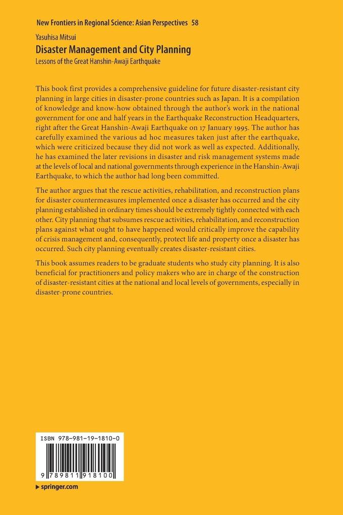 Weitere Ansicht: Disaster Management and City Planning | Yasuhisa Mitsui