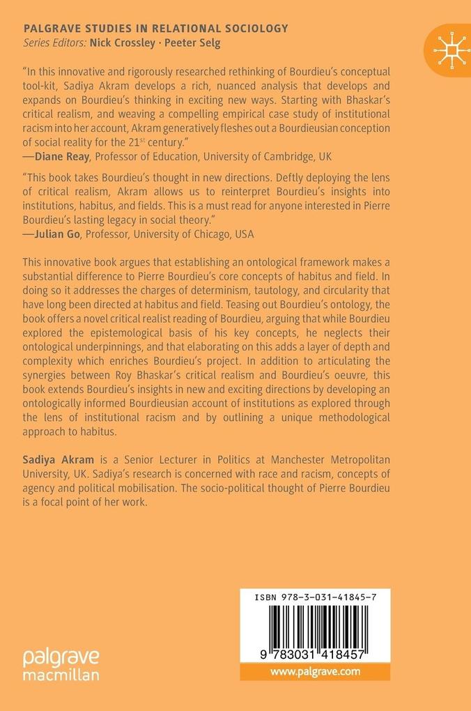 Weitere Ansicht: Bourdieu, Habitus and Field | Sadiya Akram