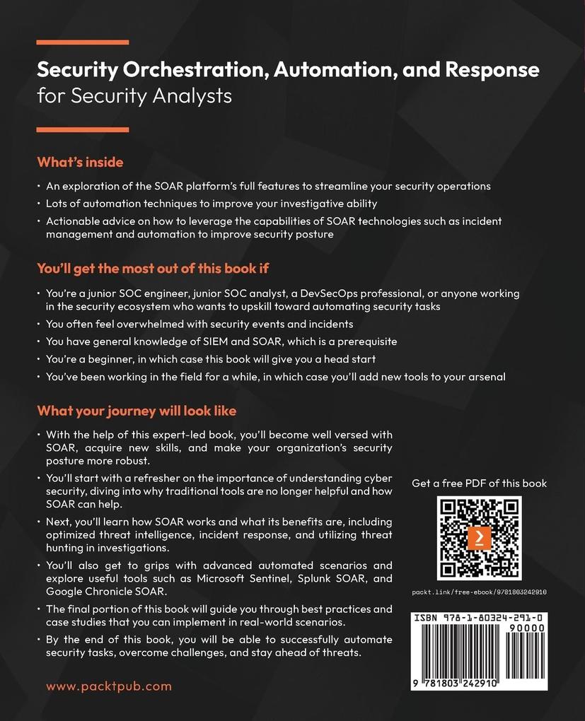 Weitere Ansicht: Security Orchestration, Automation, and Response for Security Analysts | Benjamin Kovacevic