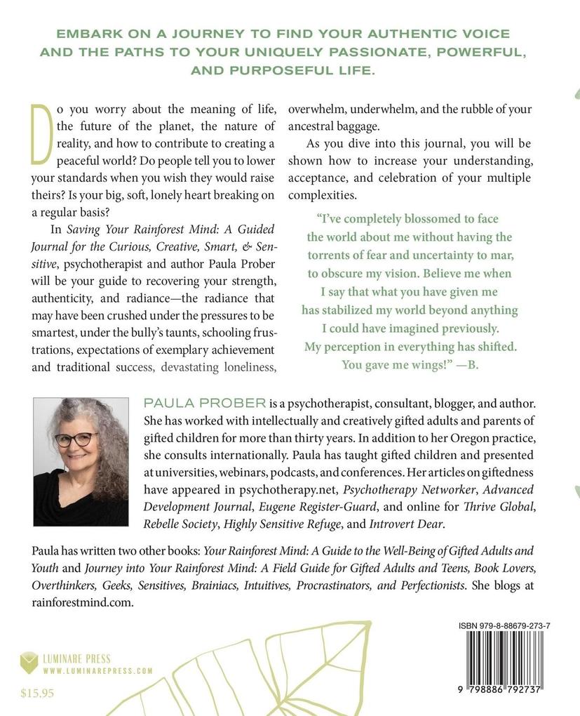 Weitere Ansicht: Saving Your Rainforest Mind | Paula Prober