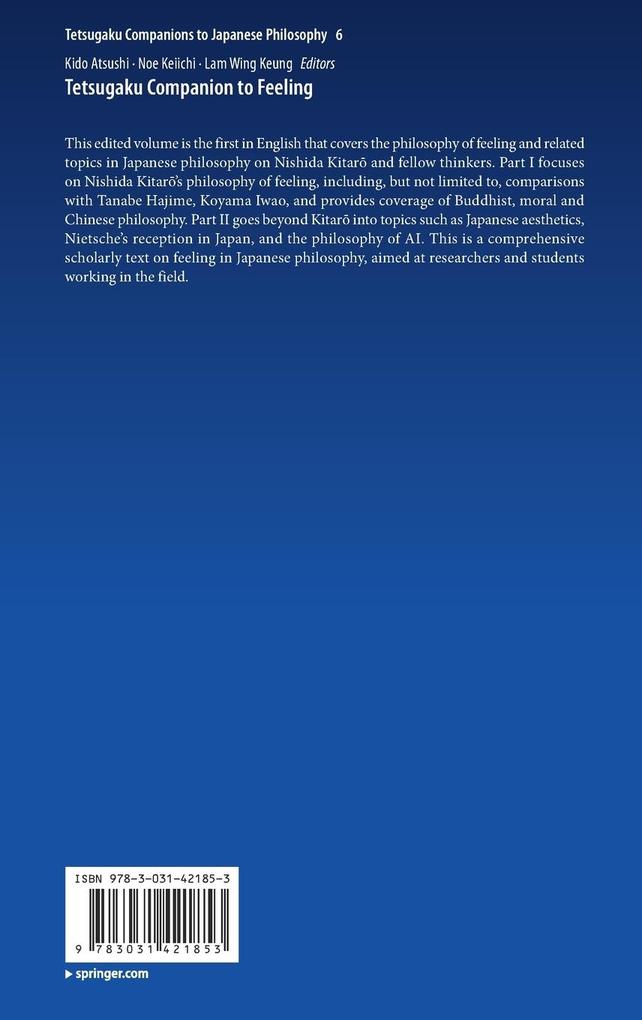 Weitere Ansicht: Tetsugaku Companion to Feeling