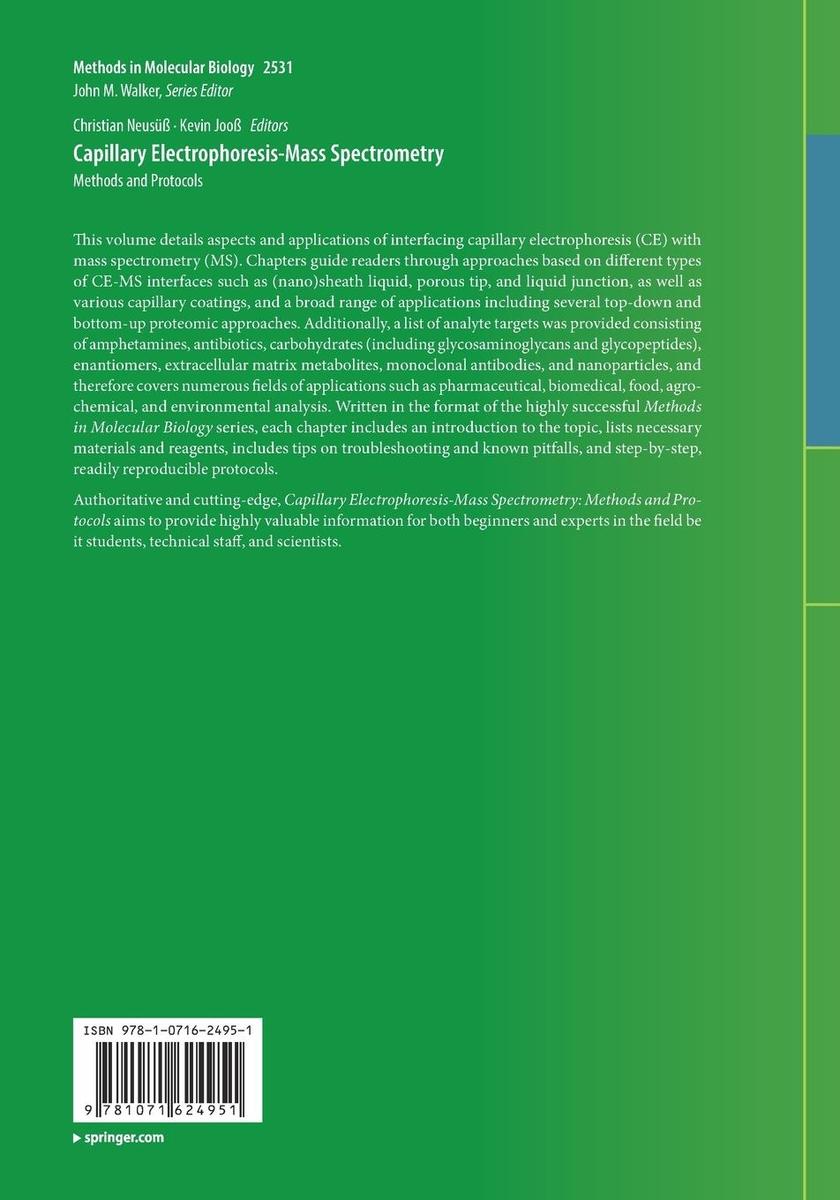 Weitere Ansicht: Capillary Electrophoresis-Mass Spectrometry