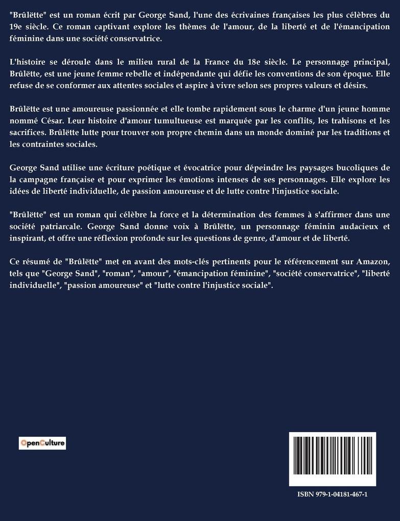 Weitere Ansicht: Brulette | George Sand