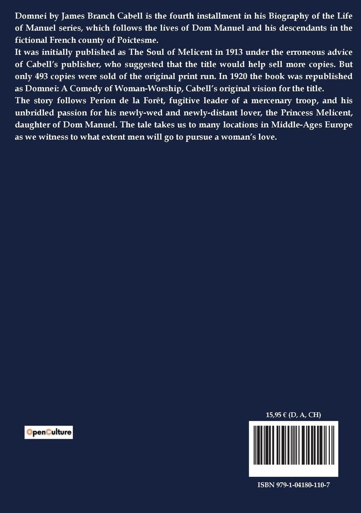 Weitere Ansicht: Domnei | James Branch Cabell