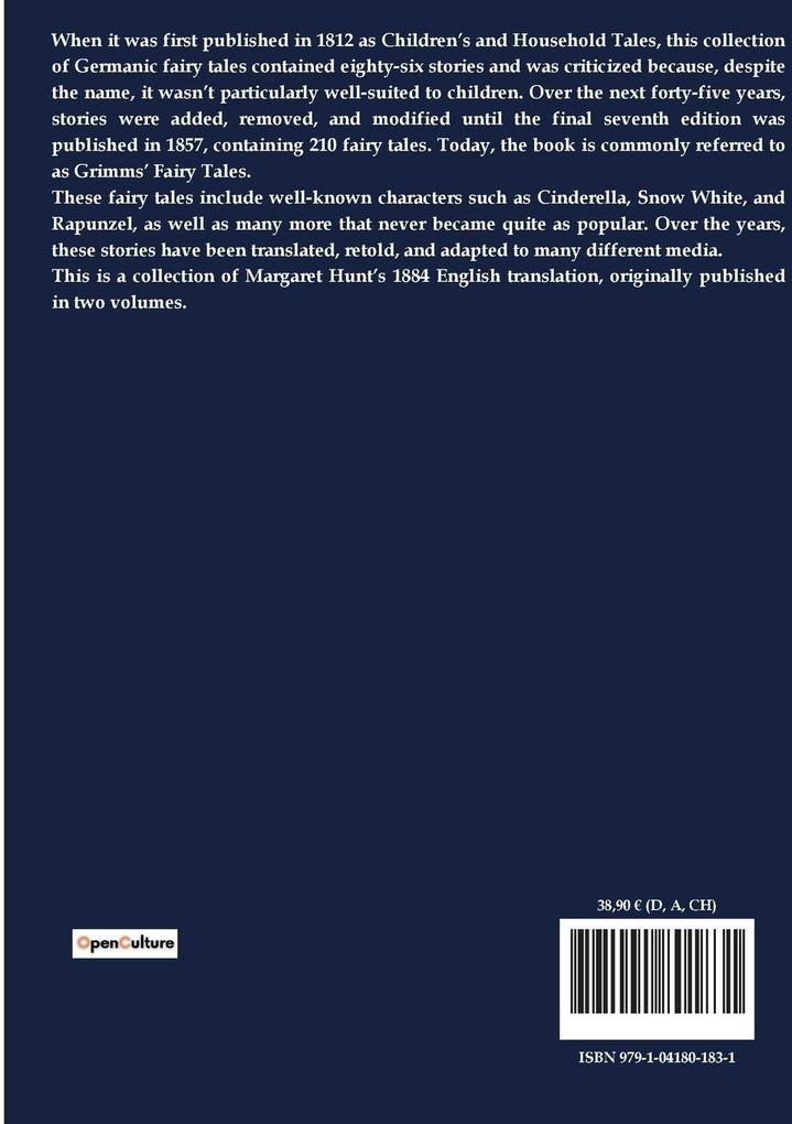 Weitere Ansicht: Household Tales | Jacob Grimm