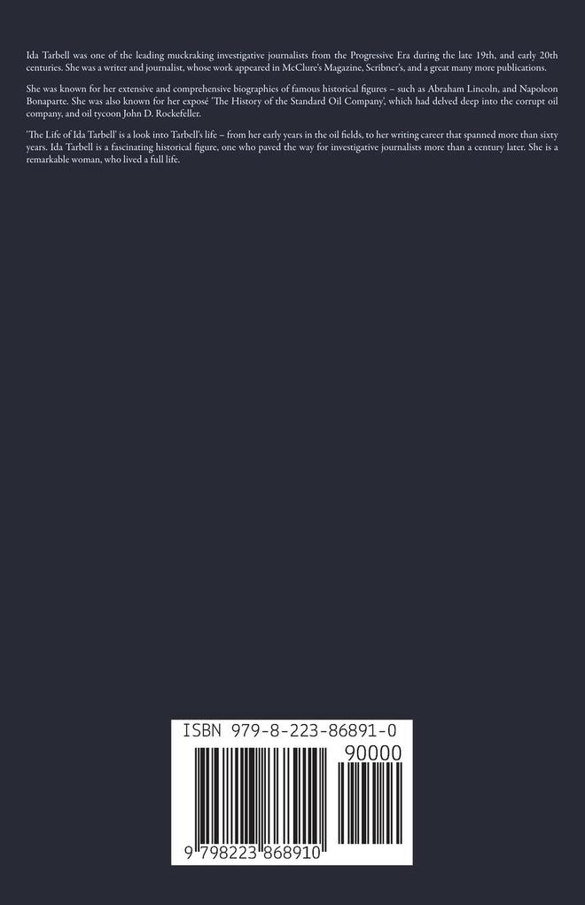 Weitere Ansicht: The Life of Ida Tarbell | Kate O'Dell