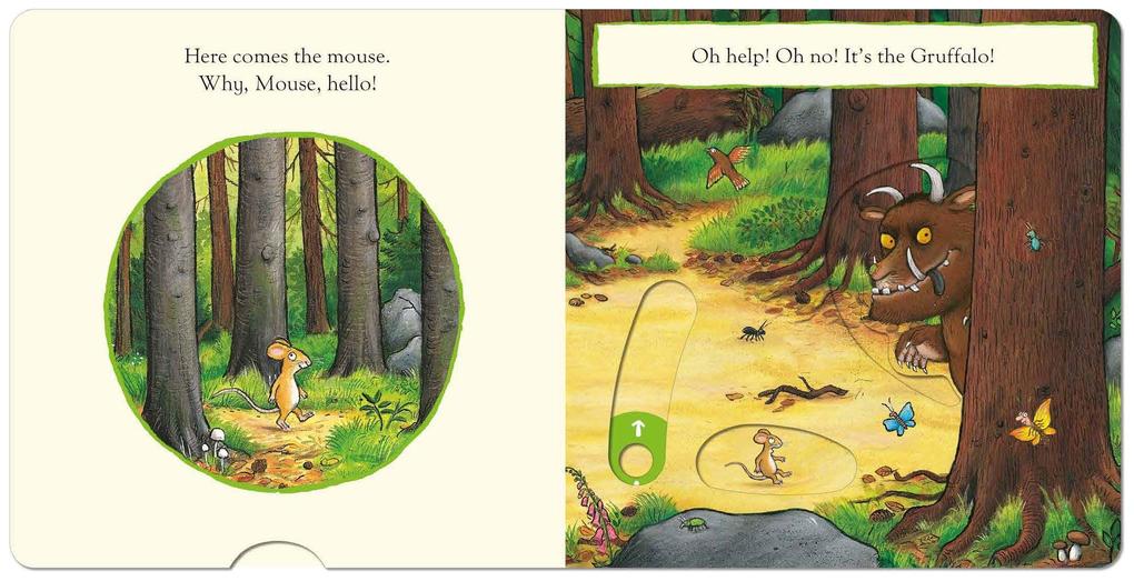 Weitere Ansicht: The Gruffalo: A Push, Pull and Slide Book | Julia Donaldson