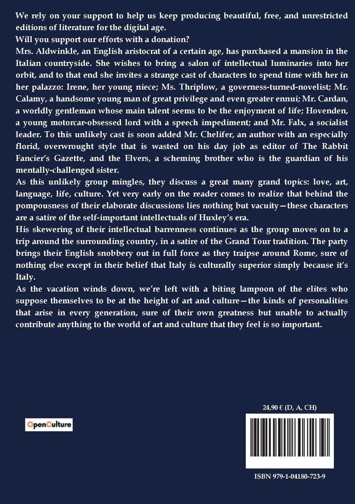 Weitere Ansicht: Those Barren Leaves | Aldous Huxley